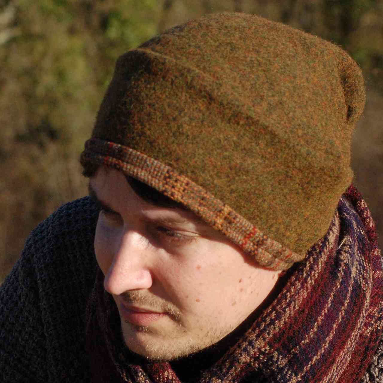 Le béret homme marron Taille XL