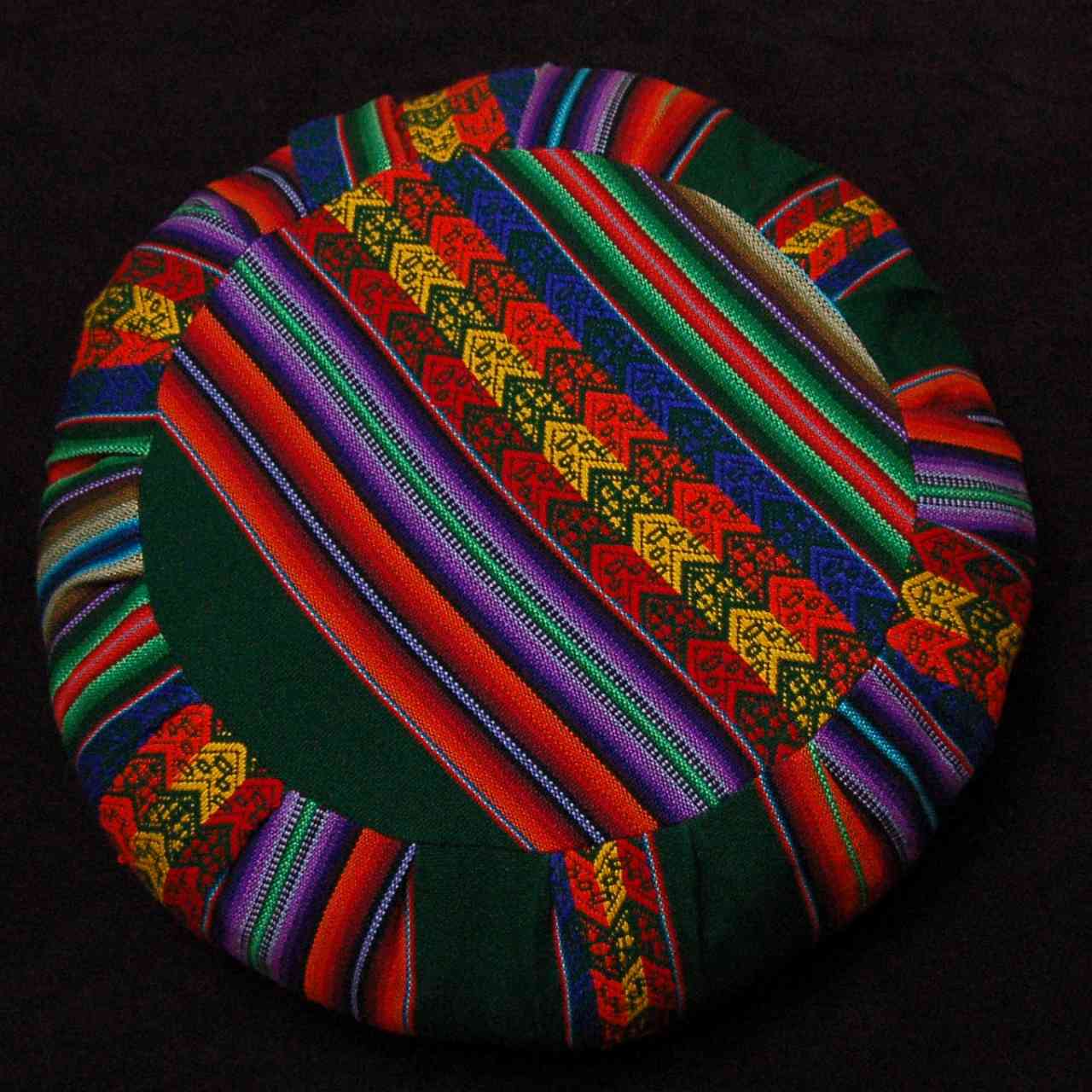 Zafu, coussin de méditation le bolivien