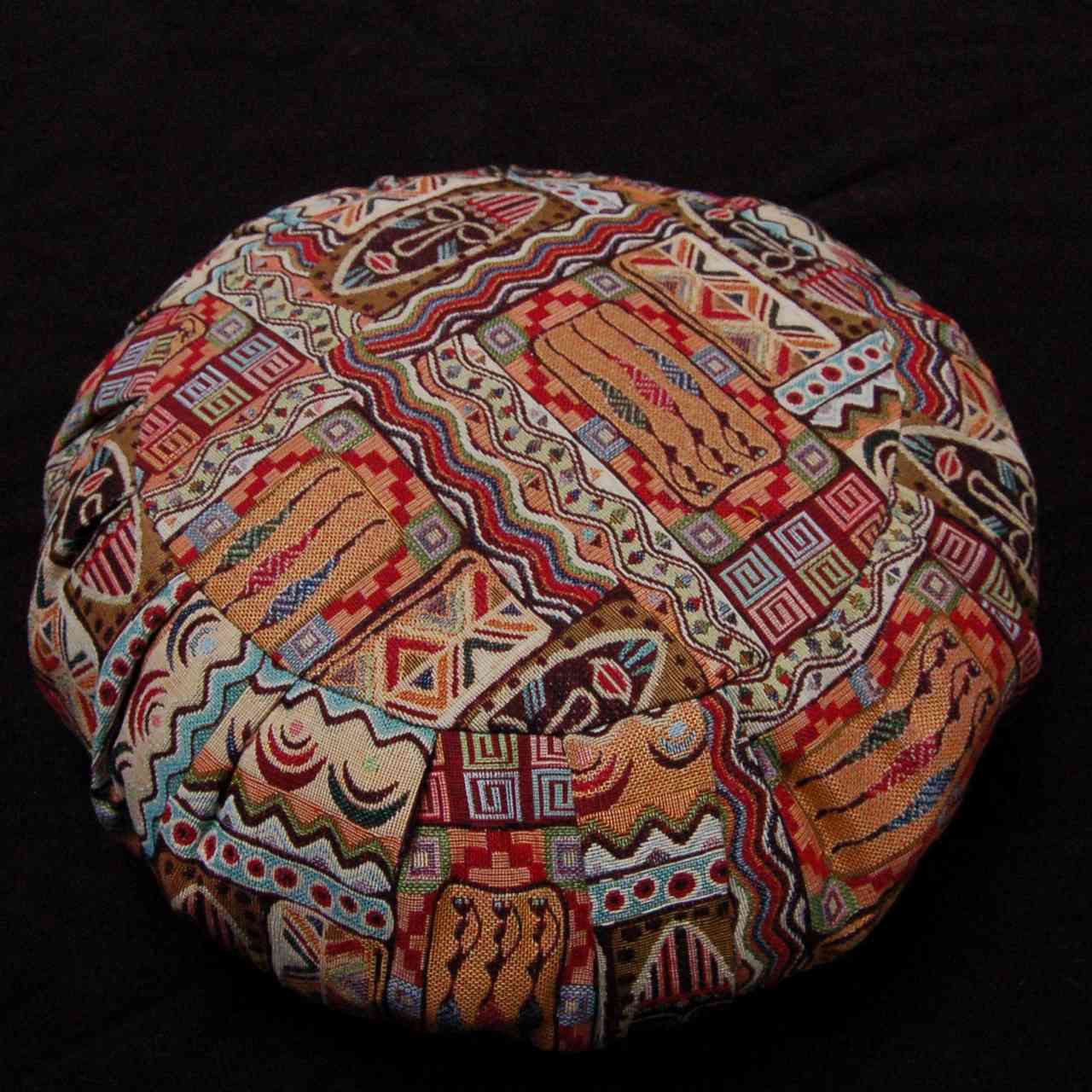 Zafu, coussin de méditation, l'africain