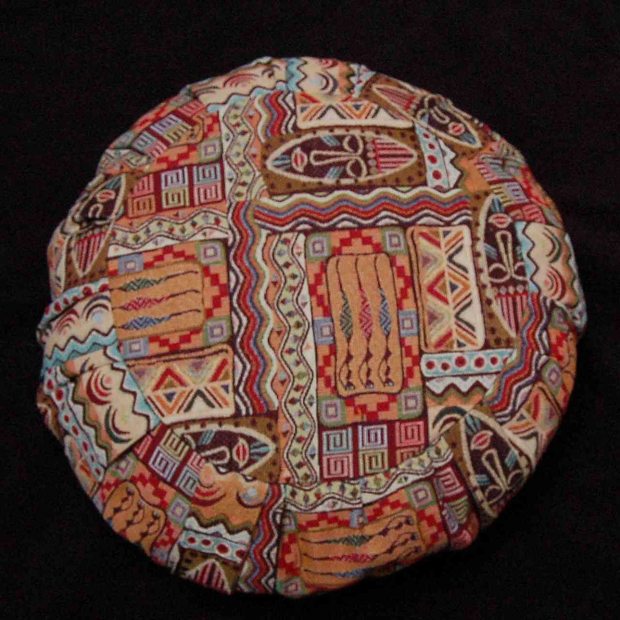 Zafu, coussin de méditation, l'africain